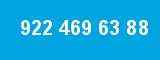 922 469 63 88 922 469 63 88